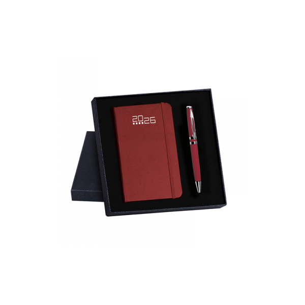 Parure agenda settimanale e penna PB573