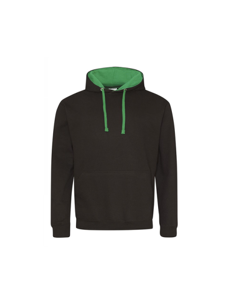 jet black-kelly green