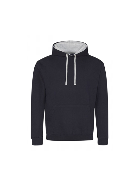 french navy-heather grey