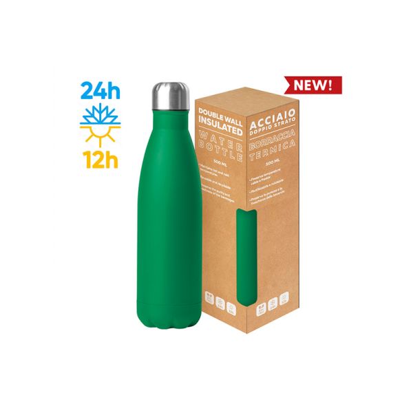 Steel Mat Bottle 500