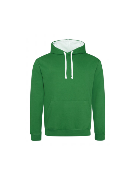 kelly green-artic white