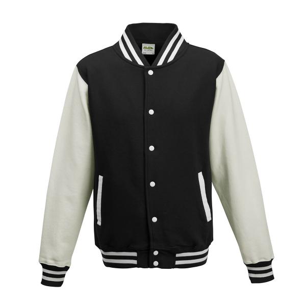 jet black/white