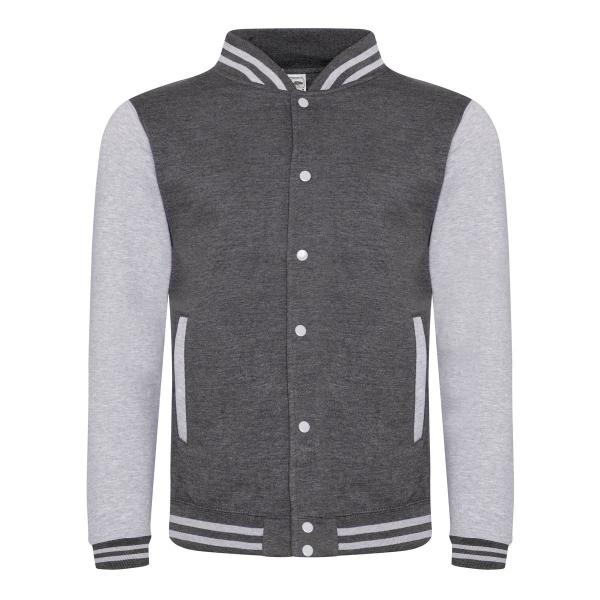 charcoal/heather grey