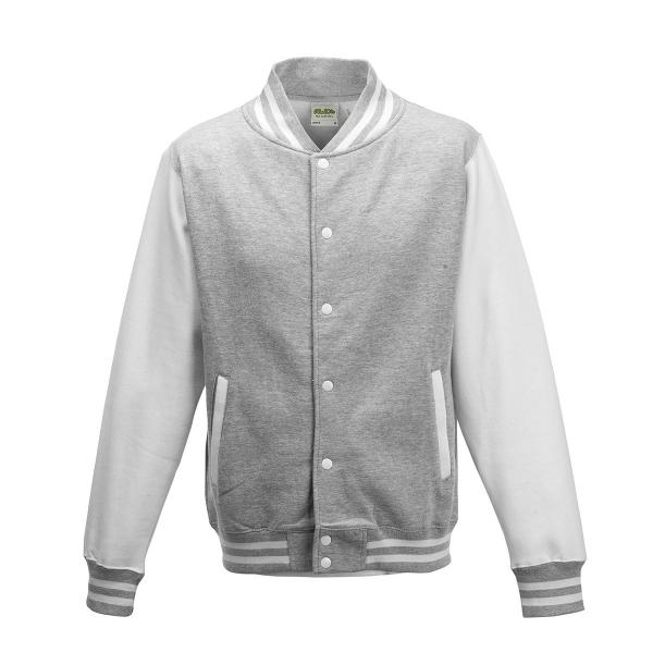 heather grey/white