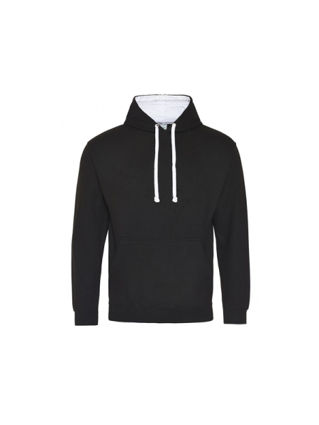 jet black-artic white